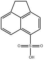 acenaphthene-5-sulphonic acid  Struktur