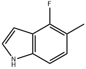 1H-Indole,4-fluoro-5-methyl-(9CI) Structure