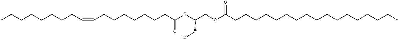 1-stearoyl-2-oleoyl-sn-glycerol Struktur
