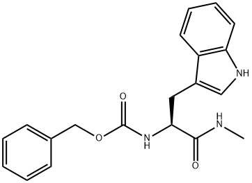 Z-TRP-NHME Struktur