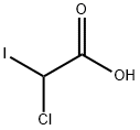 クロロヨード酢酸 化学構造式
