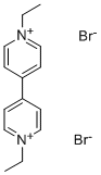 1,1'-DIETHYL-4,4'-BIPYRIDINIUM DIBROMIDE Structure