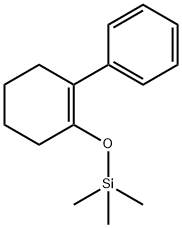 TRIMETHYL-(2-PHENYL-CYCLOHEX-1-ENYLOXY)-SILANE Structure