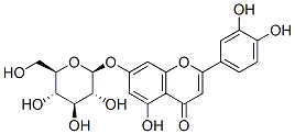 木犀草苷, 5373-11-5, 结构式