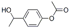 [4-(1-hydroxyethyl)phenyl] acetate Structure