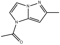 1H-Imidazo[1,2-b]pyrazole, 1-acetyl-6-methyl- (9CI)|