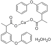 フェノプロフェン カルシウム二水和物 化学構造式