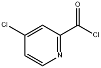 4-Chloro-pyridine-2-carbonyl chloride Struktur