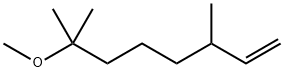 7-methoxy-3,7-dimethyloct-1-ene  Struktur