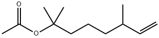 乙酸二氢月桂烯酯 结构式