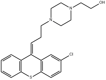 珠氯噻醇 结构式