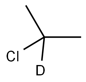 2-クロロプロパン-2-D1 化学構造式