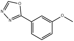 1,3,4-OXADIAZOLE, 2-(3-METHOXYPHENYL)- Struktur