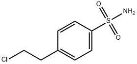 4-(2-CHLORO-ETHYL)BENZENESULFONAMIDE Struktur