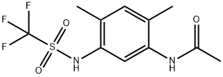2',4'-Dimethyl-5'-(trifluormethansulfonamido)acetanilid