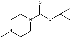 1-Boc-4-methylpiperazine Struktur