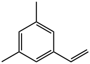 1-ethenyl-3,5-dimethyl-benzene Struktur