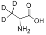 DL-丙氨酸-3,3,3-D3,53795-94-1,结构式