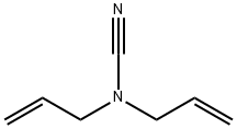 二烯丙基代氰氨, 538-08-9, 结构式