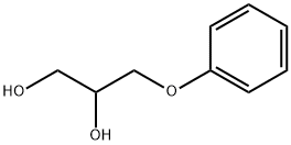 3-苯氧基-1,2-丙二醇, 538-43-2, 结构式