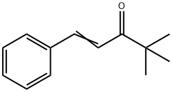 4,4-dimethyl-1-phenylpent-1-en-3-one Struktur