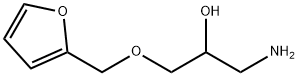 1-氨基-3-(呋喃-2-基甲氧基)-丙-2-醇, 5380-89-2, 结构式