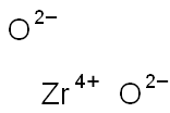 Zirconium oxide Struktur