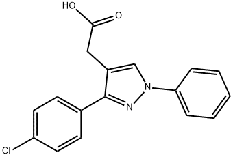 氯那唑酸 结构式