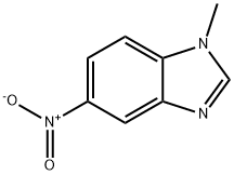 1 - 甲基-5 - 硝基-1H -苯并[D]咪唑, 5381-78-2, 结构式