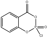 Anhydro-(O-carboxyphenyl)phosphorochloridate Struktur