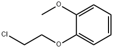 1-(2-クロロエトキシ)-2-メトキシベンゼン 化学構造式