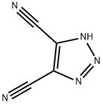 1H-1,2,3-triazole-4,5-dicarbonitrile Struktur
