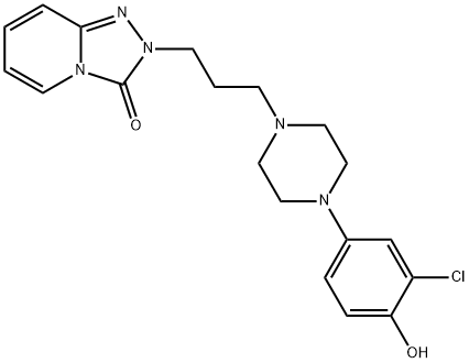 4-Hydroxytrazodone Struktur