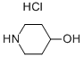 4-Hydroxypiperidine hydrochloride Struktur