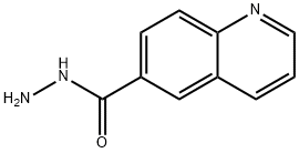 6-喹啉甲酸肼, 5382-47-8, 结构式
