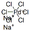 ヘキサクロロパラジウム(IV)酸ナトリウム 化学構造式