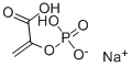 2-(ホスホノオキシ)プロペン酸1-ナトリウム 化学構造式