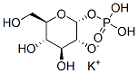 alpha-d-Glucopyranose, 1-(dihydrogen phosphate), monopotassium salt Struktur