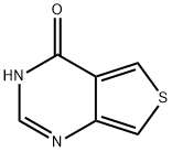 THIENO[3,4-D]PYRIMIDIN-4(3H)-ONE 化学構造式