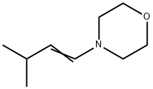 Morpholine,  4-(3-methyl-1-butenyl)-  (9CI) Struktur
