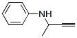 N-(1-Methyl-2-propynyl)benzenamine Struktur