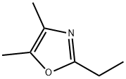 2-エチル-4,5-ジメチルオキサゾール 化学構造式