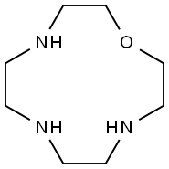 1-OXA-4,7,10-TRIAZACYCLODODECANE Struktur