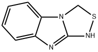 1H,3H-[1,2,4]Thiadiazolo[4,3-a]benzimidazole(9CI) Struktur