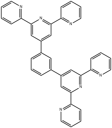 2,2':6',2''-Terpyridine, 4',4''''-(1,3-phenylene)bis- Struktur