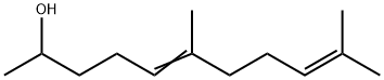 6,10-dimethylundeca-5,9-dien-2-ol Struktur