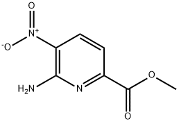 6-氨基-5-硝基-2-吡啶甲酸甲酯,538372-32-6,结构式