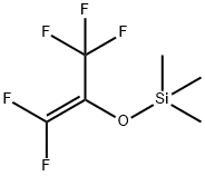 2-(TRIMETHYLSILOXY)PENTAFLUOROPROPENE 化学構造式