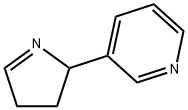 3-(3,4-DIHYDRO-2H-PYRROL-2-YL)PYRIDINE 结构式