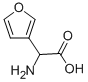 2-氨基-2-(呋喃-3-基)乙酸 结构式